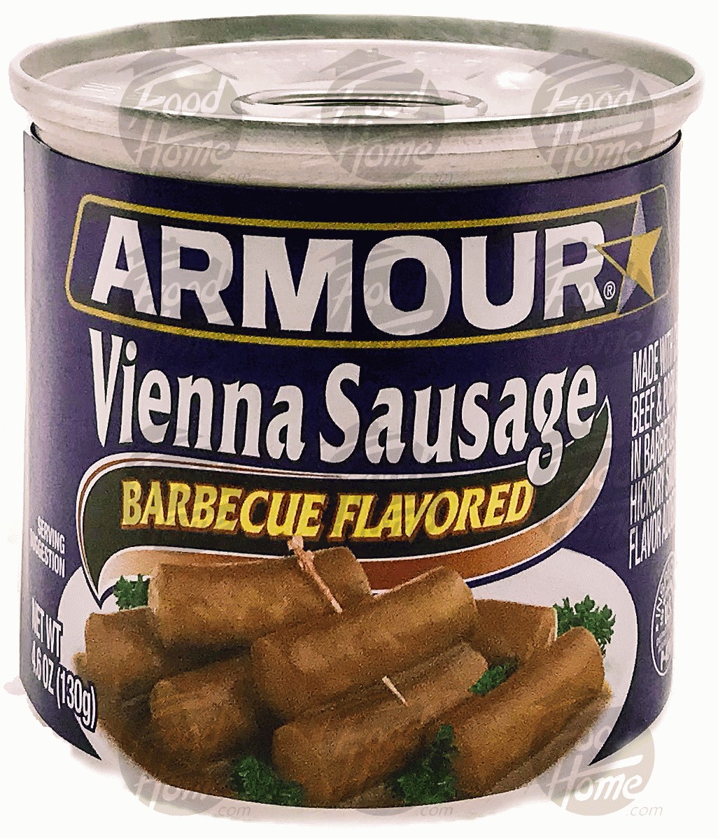 Armour  vienna sausage, barbecue flavored Full-Size Picture